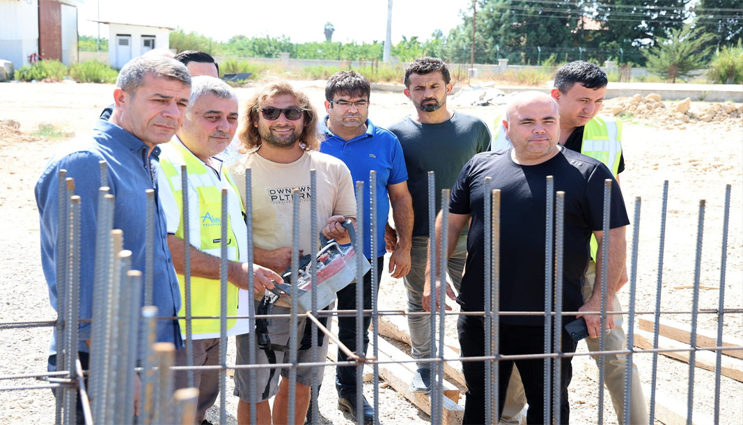 Aksu Katı Atık Aktarma İstasyonu’nun temeli atıldı