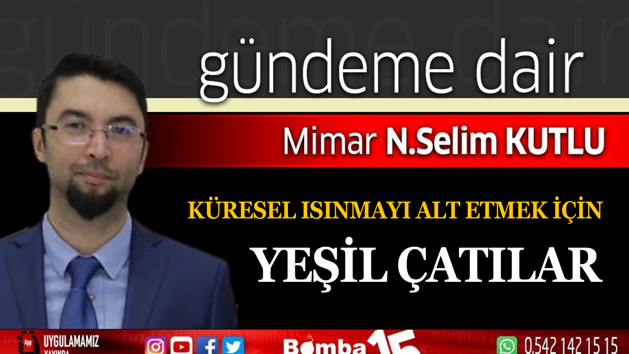 Küresel ısınmayı alt etmek için yeşil çatılar