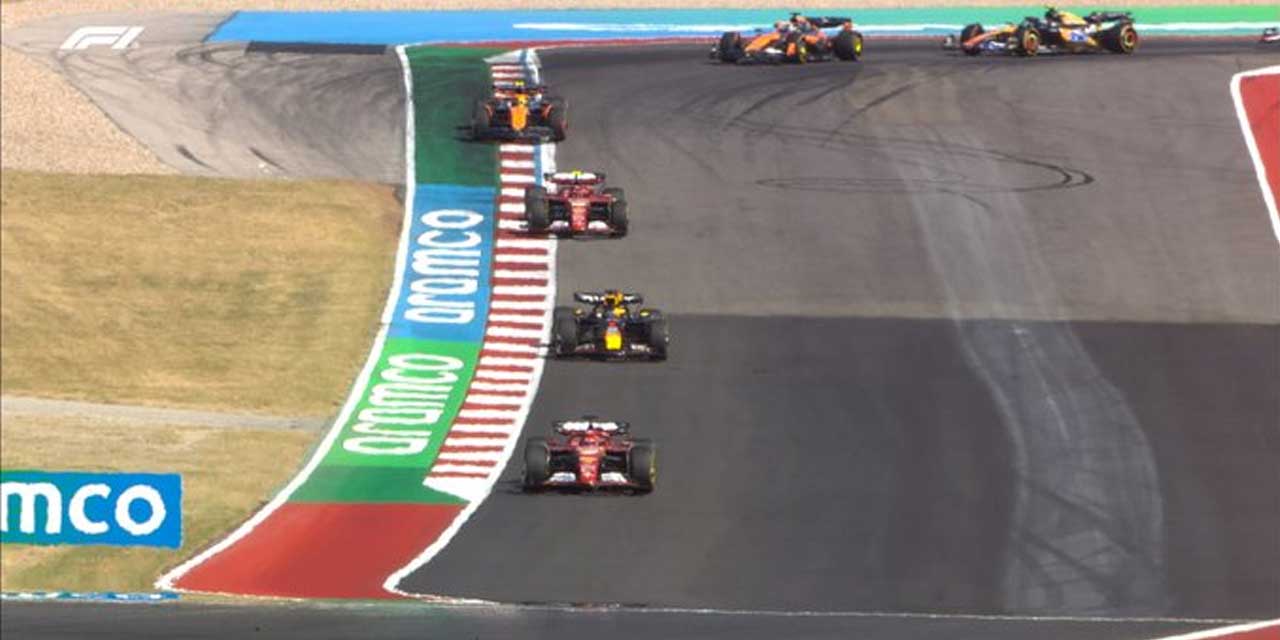 Formula 1’de Austin Grand Prix’ini Ferrari pilotu Leclerc kazandı