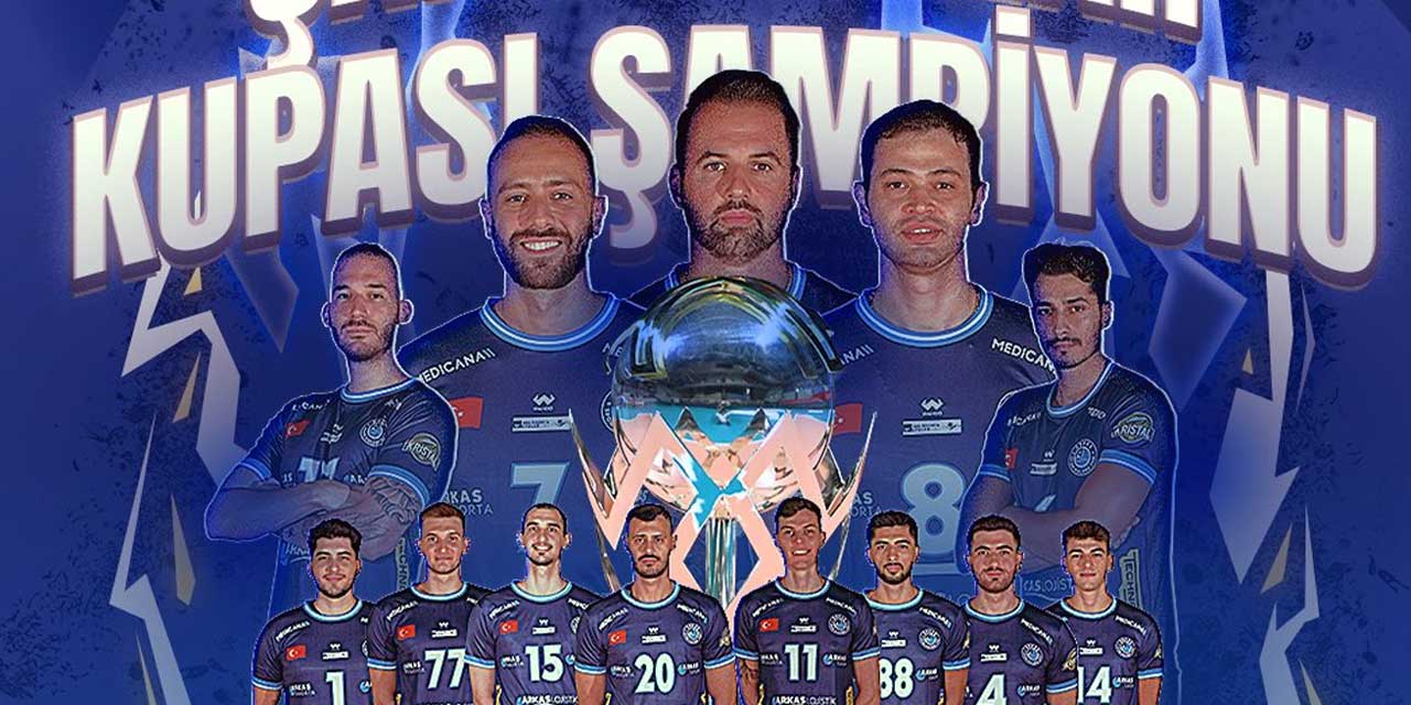 Arkas Spor, AXA Sigorta Şampiyonlar Kupası şampiyonu oldu