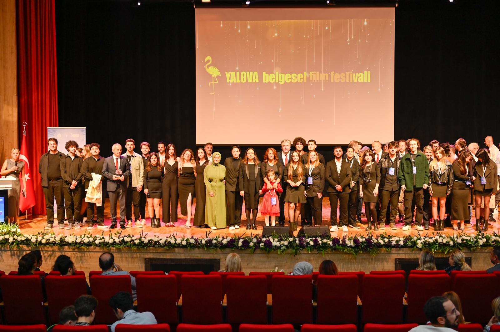 Yalova Belgesel Film Festivali görkemli gala gecesiyle sona erdi