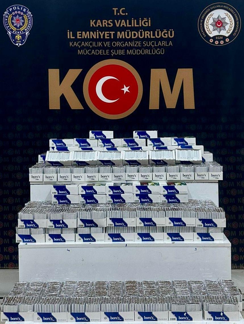 Kars’a otomobille makaron getiren şüpheli gözaltına alındı