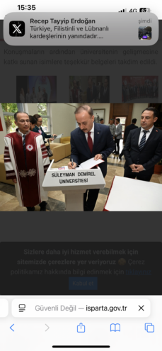 SDÜ 32 yaşında