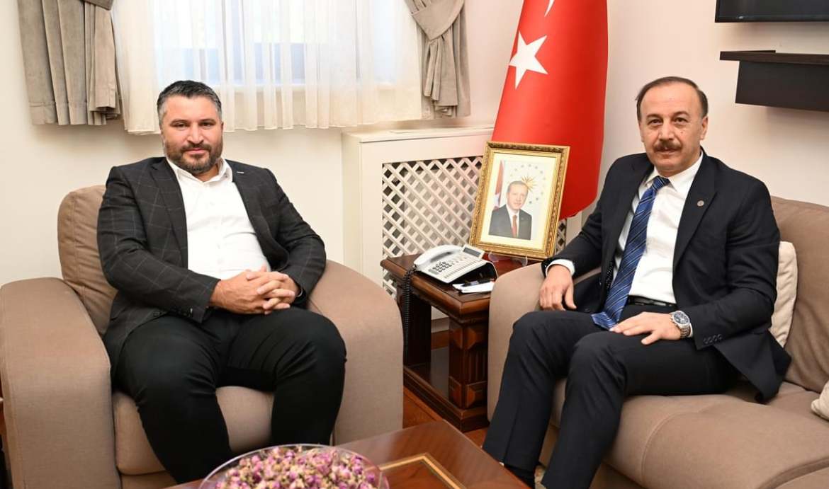 Bakan yardımcısı Oruç Baba Vali Erin’i ziyaret etti