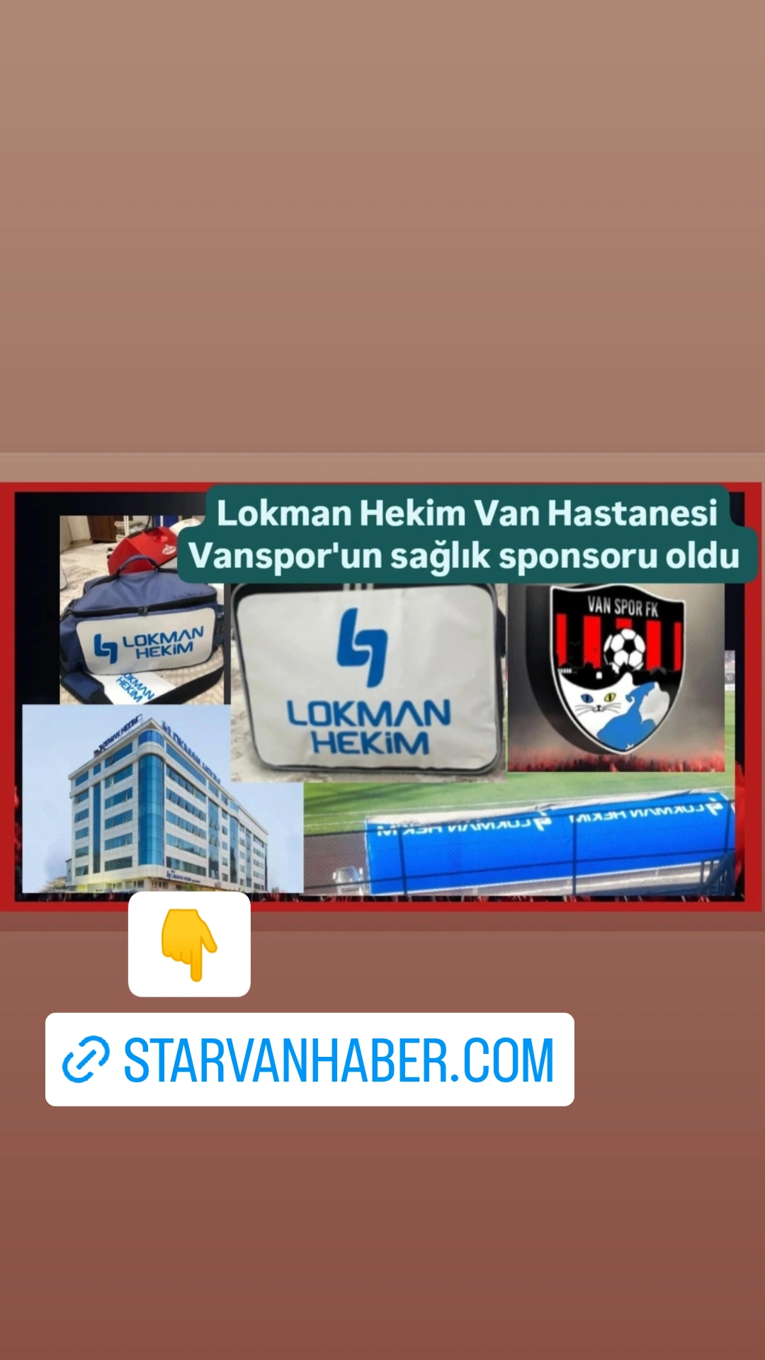 Vanspor’un 2024-2025 sezonu sağlık sponsoru Özel Lokman Hekim Van Hastanesi oldu
