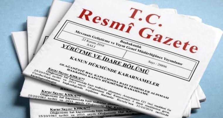 Çok sayıda Atama ve görevden alma kararları Resmi Gazete’de