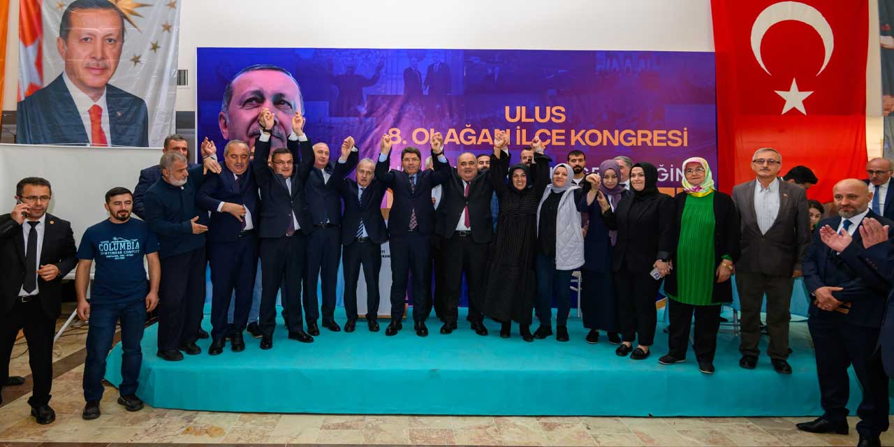 Adalet Bakanı Yılmaz Tunç, Bartın’da AK Parti Ulus 8. Olağan İlçe Kongresi’ne katıldı