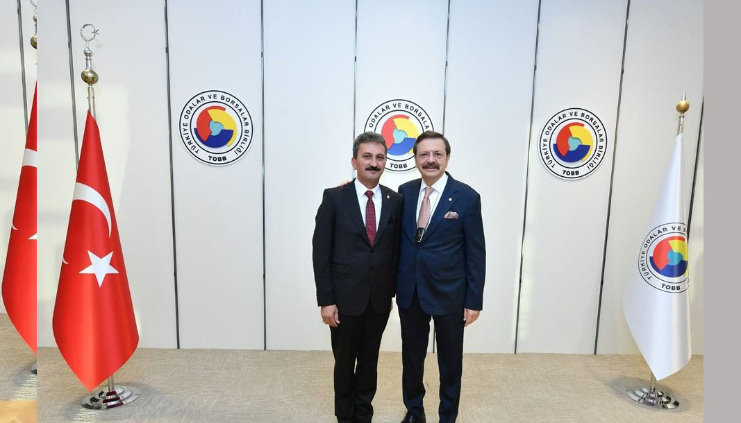 Hüdai Şahin’den TOBB Başkanı Hisarcıklıoğlu’na davet