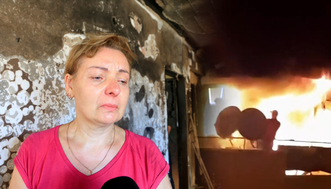 Antalya’da yangına uykuda yakalanan kadın alevlerin arasında kaldı