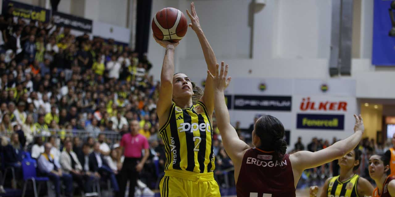 ING Kadınlar Basketbol Süper Ligi’nde derbi Fenerbahçe’nin: Galatasaray direnemedi