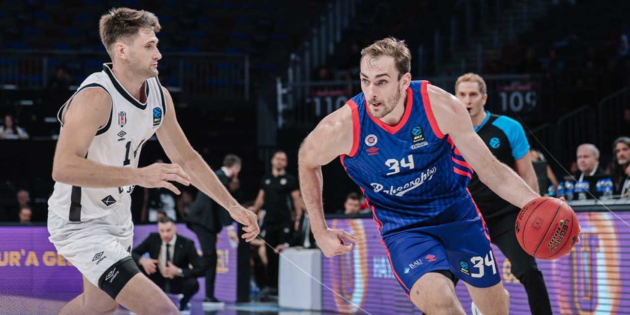 Bahçeşehir Koleji, Avrupa Kupası maçında Beşiktaş’ı rahat geçti