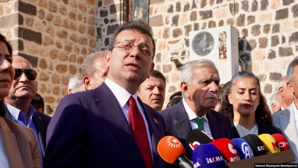 Ekrem İmamoğlu, Mardin’de Ahmet Türk’e Destek Ziyareti Gerçekleştirdi!!