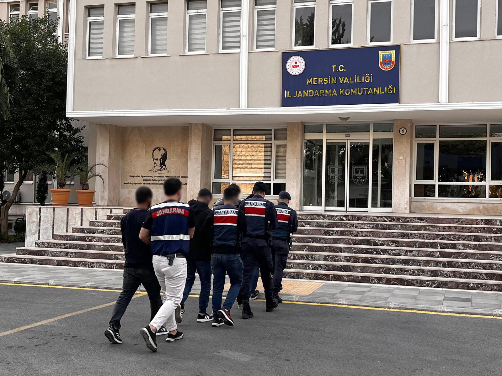 Mersin’de PKK/KCK operasyonu: 5 şüpheli tutuklandı