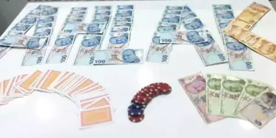 Kars’ta Kumar oynayanlara baskın: 5 Gözaltı