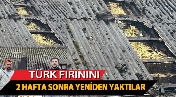 Almanya’da Türk Fırınını 2 Hafta Sonra Yeniden Yaktılar