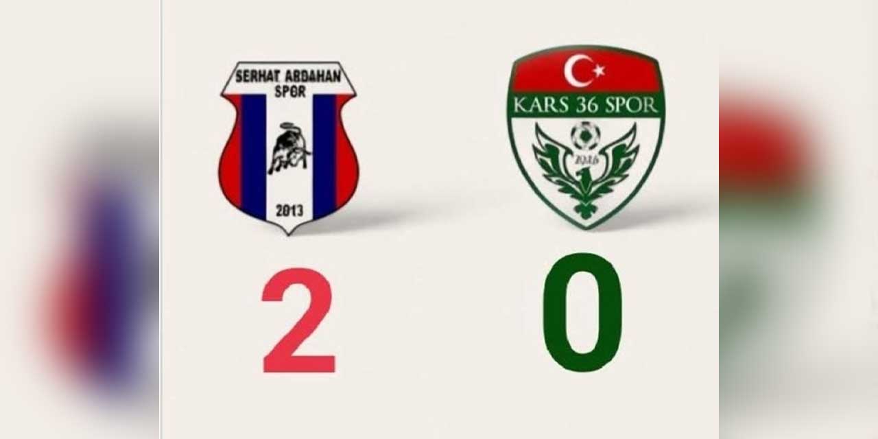 Kars 36 Spor deplasmandan eli boş döndü