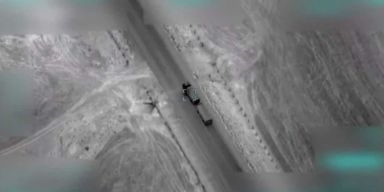 12 TIR 2 tank ve 2 mühimmat deposu imha edildi