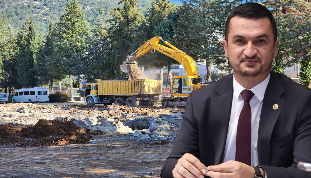 Burdur AK Parti milletvekili duyurdu, Bucak Anadolu lisesi inşaatı başladı