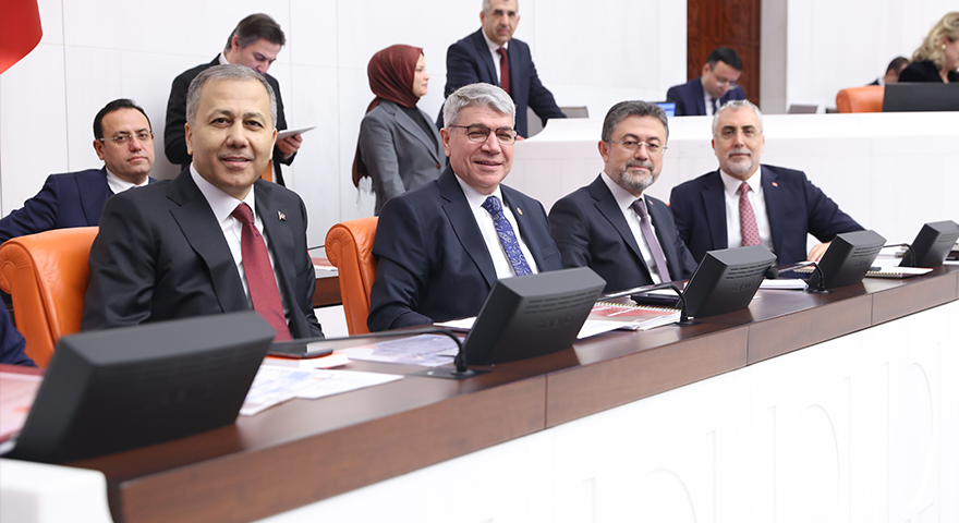 Çalışma ve Sosyal Güvenlik, İçişleri ile Tarım ve Orman Bakanlıklarının bütçeleri kabul edildi