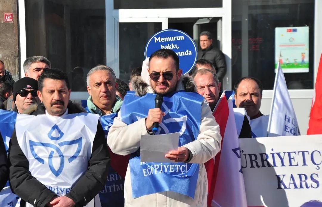 Hürriyetçi Eğitim Sen Kars Şubesi, bir günlük iş bıraktı – Birlik Haber Ajansı