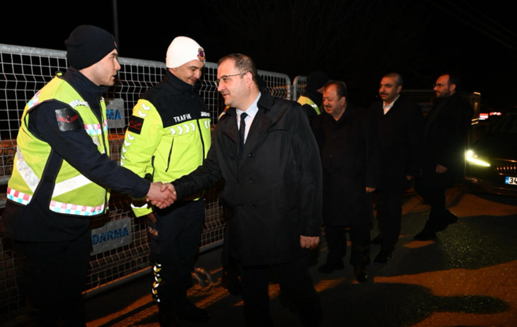 Yeni yıla görevi başında giren personeli yalnız bırakmadılar – Birlik Haber Ajansı