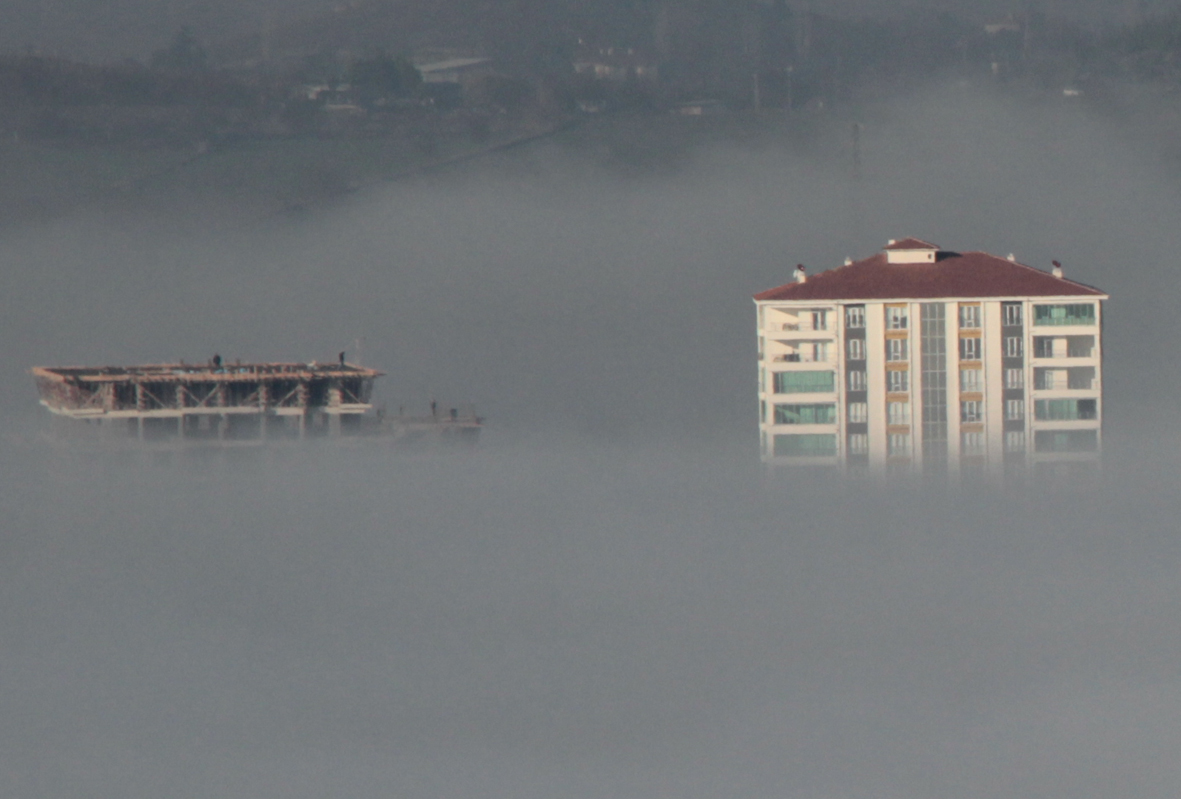 Beypazarı'nda sis manzarası