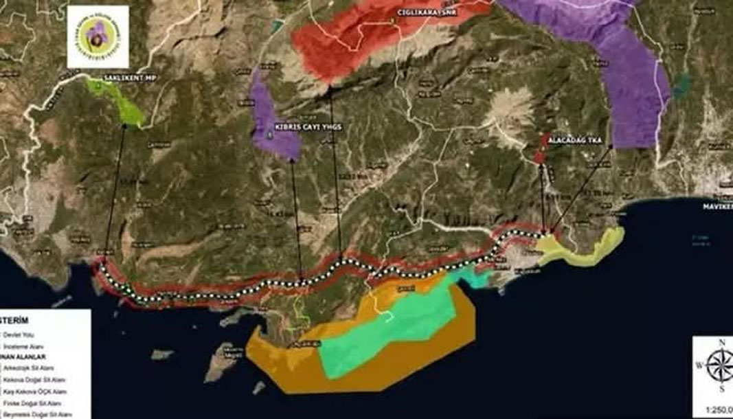 Finike- Kalkan bölünmüş yol projesine ‘ÇED olumlu’ kararı – Birlik Haber Ajansı
