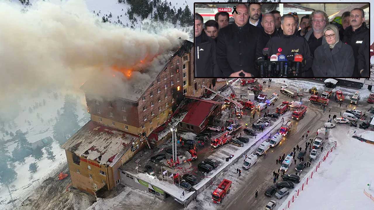 Bolu’daki otel yangınında can kaybı 76’ya yükseldi!!