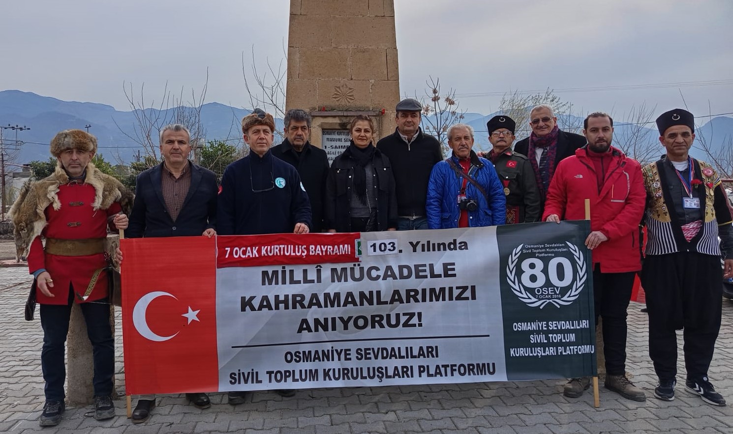 Osmaniye’nin Kurtuluşu’nun 103. yılında OSEV Şehit Saim Bey’e saygı kampı ve yürüyüşü düzenledi – Birlik Haber Ajansı