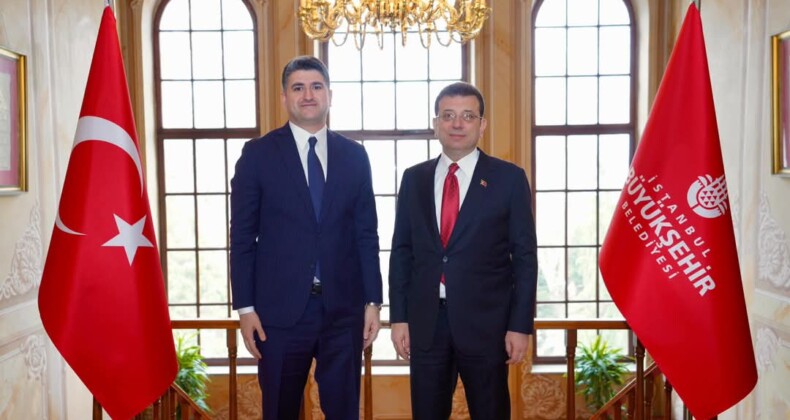 Başkan Adıgüzel, İBB Başkanı İmamoğlu’nu Ziyaret Etti!!