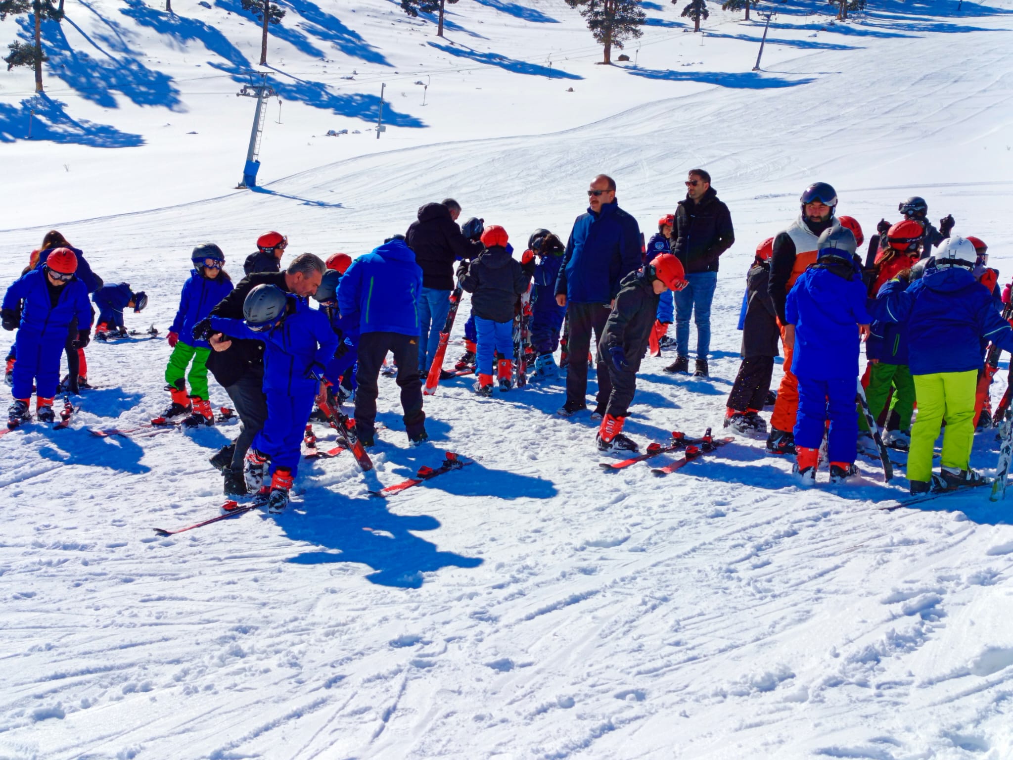 "Karın Yıldızları Sarıkamış’ta"  etkinliği minik öğrencilerle buluştu
