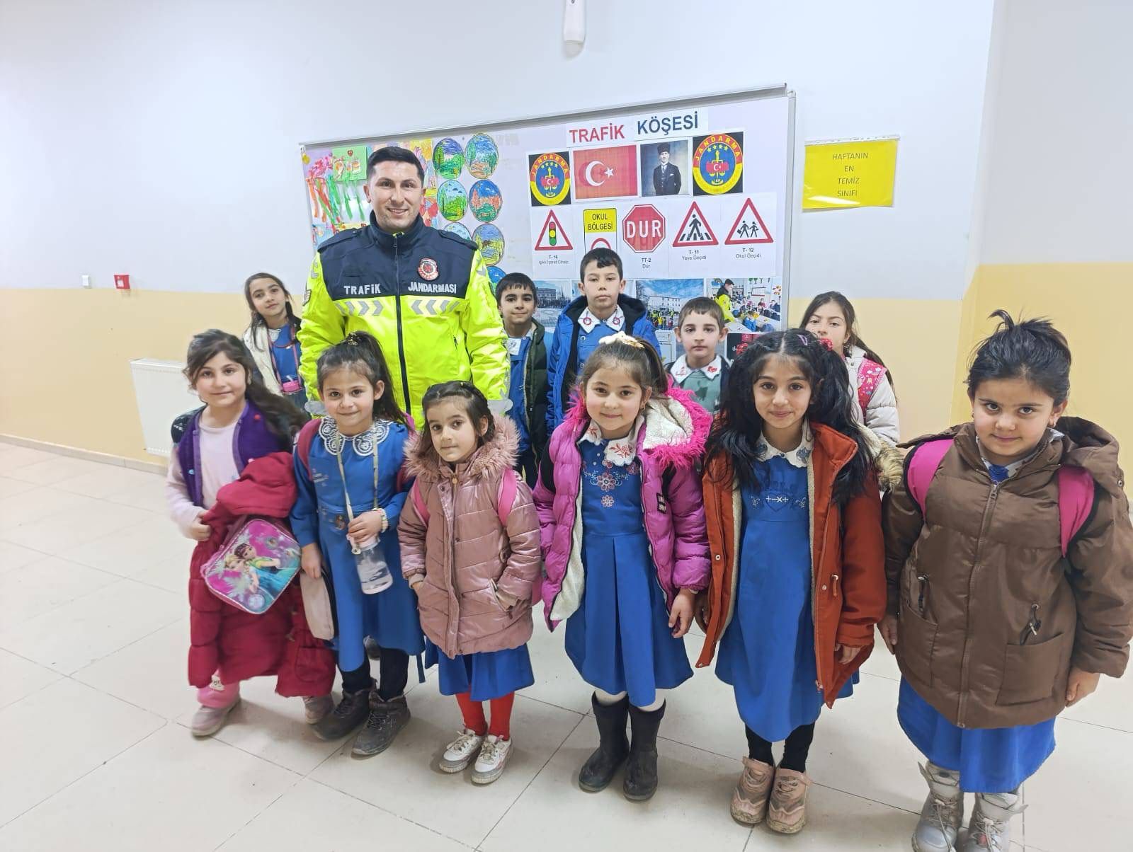 Kars’ta bir okulda trafik köşesi oluşturuldu – Birlik Haber Ajansı