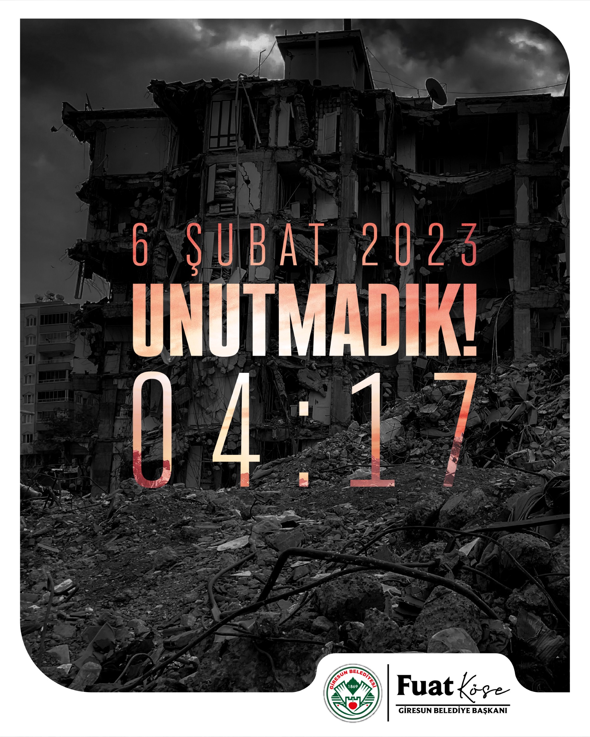 Fuat Köse: Deprem bize her zaman hazırlıklı olmayı öğretti – Birlik Haber Ajansı