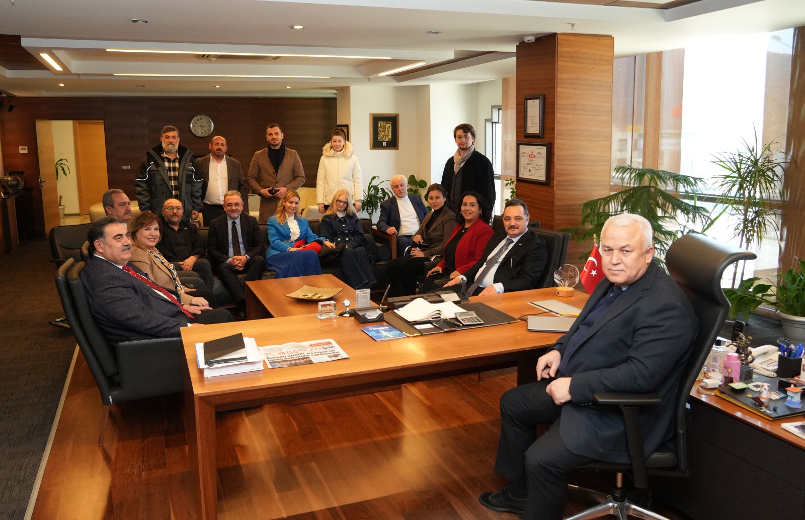 TİMBİR heyeti Muğla Ticaret ve Sanayi Odası’nda – Birlik Haber Ajansı