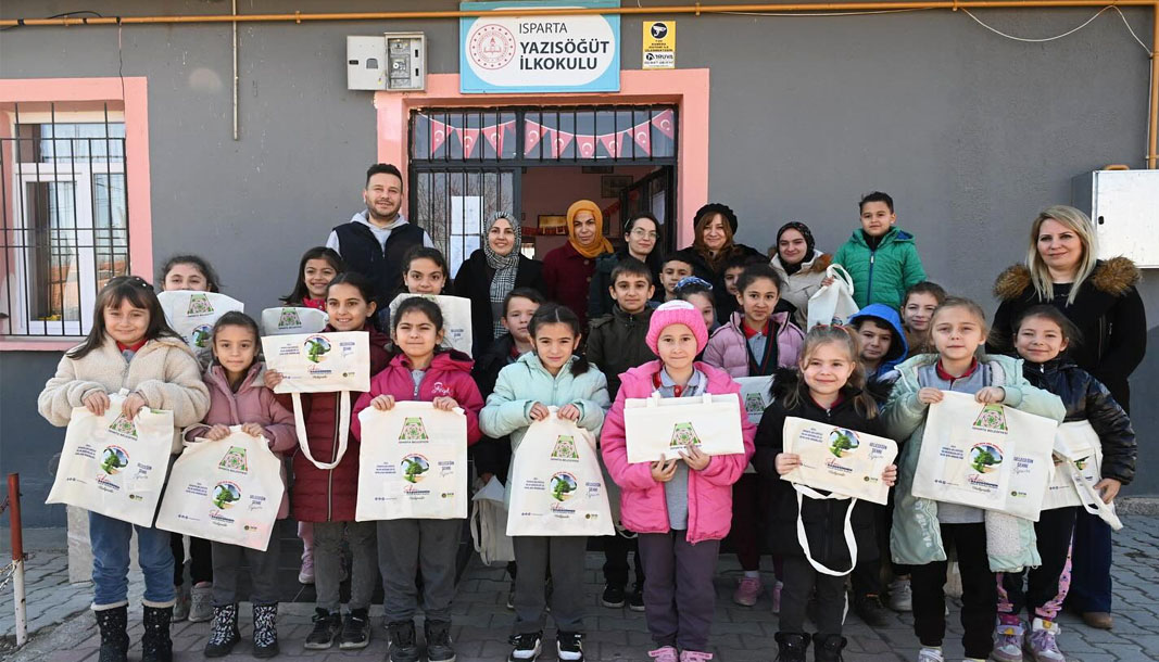 Isparta Belediyesi köy okullarında sıfır atık eğitimi veriyor – Birlik Haber Ajansı