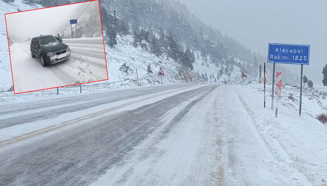 Antalya’da Alacabel yolu kardan temizlendi, yüksek kesimlerde tipi etkili oldu – Birlik Haber Ajansı