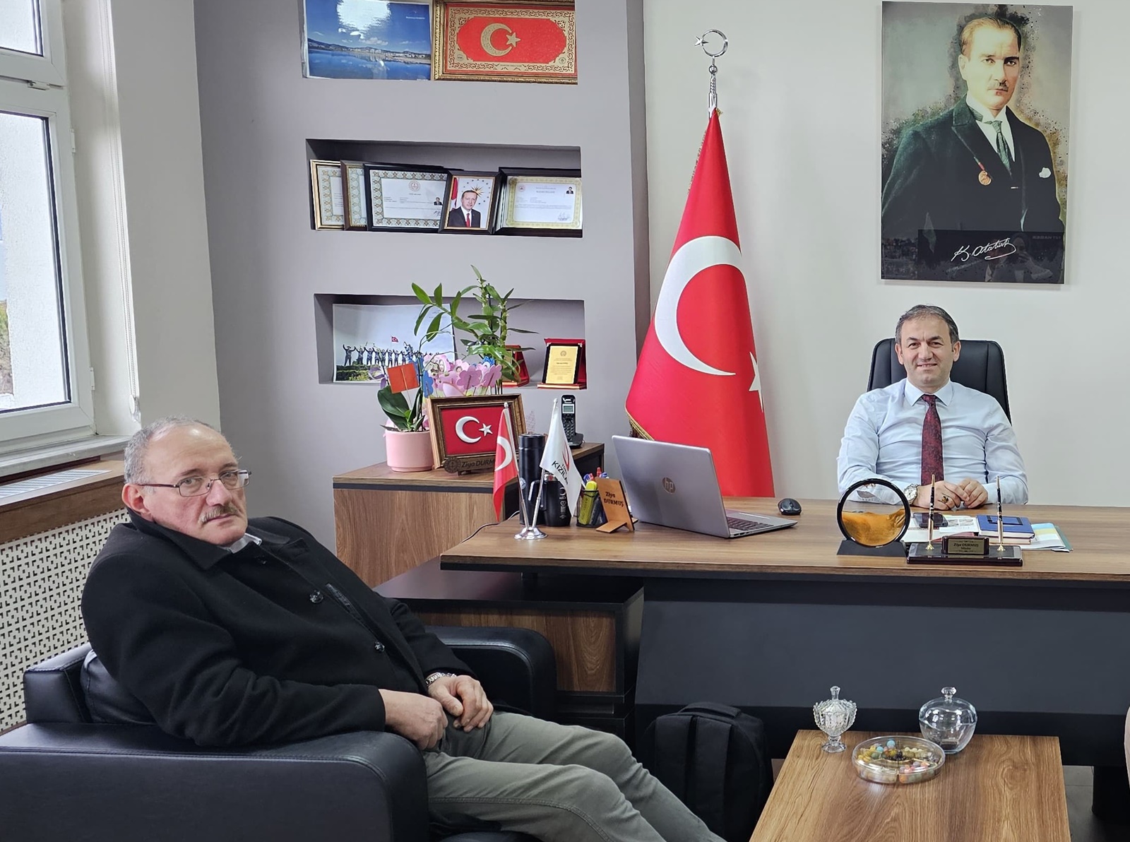 BHA Muhabiri Özcan’dan Durmuşa Hayırlı Olsun Ziyareti – Birlik Haber Ajansı