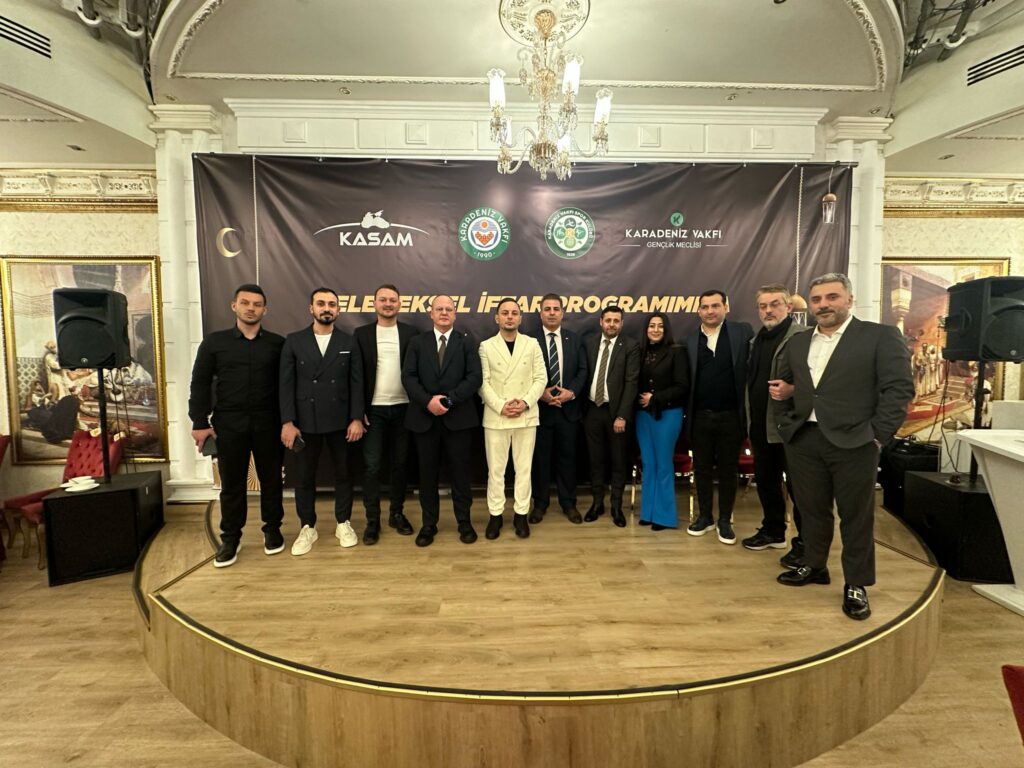 Karadeniz Eğitim ve Çevre Koruma Vakfı’nın İftar Yemeğinde Buluşma!!