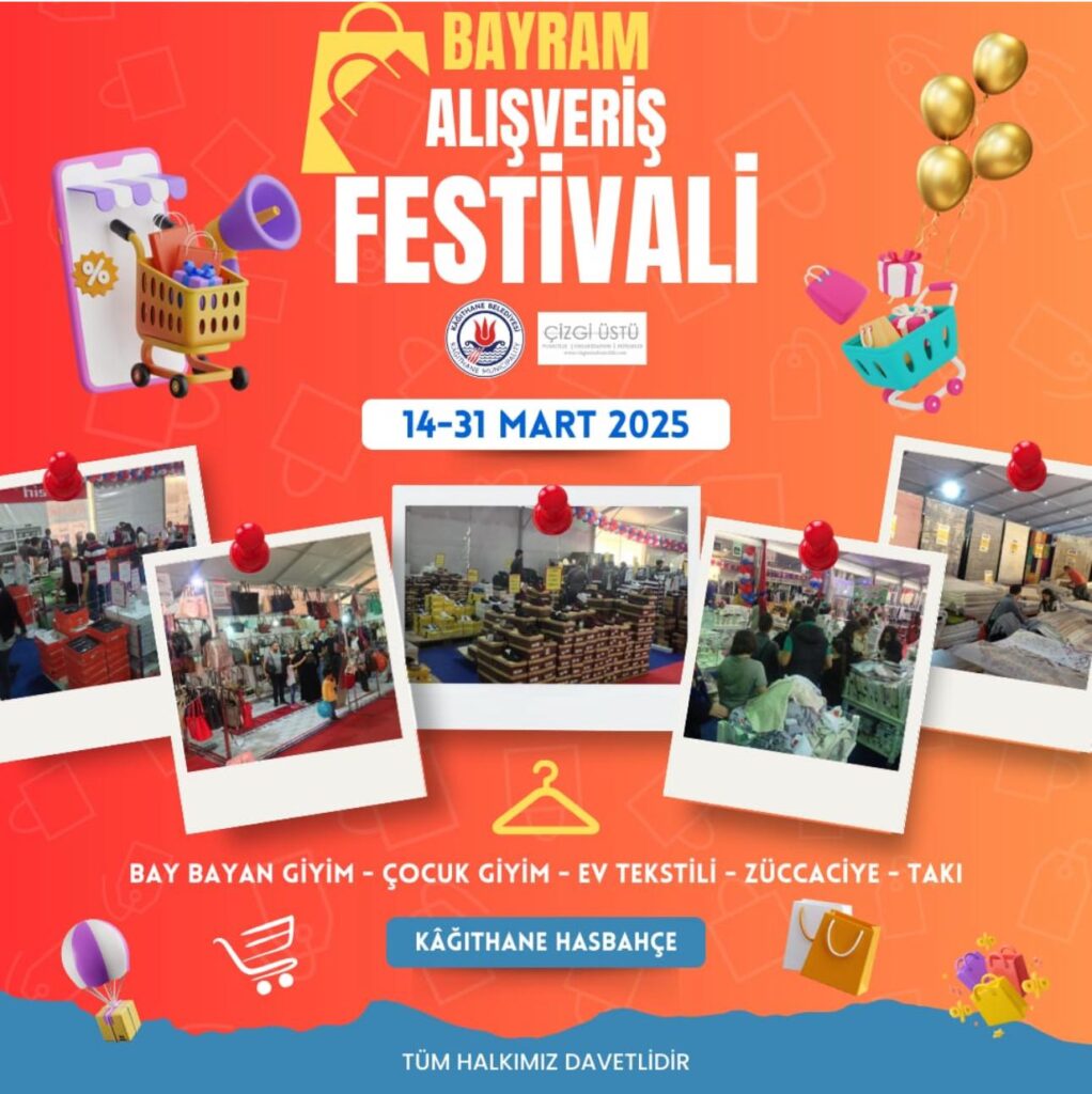 HASBAHÇE’DE DÜZENLENEN RAMAZANA ÖZEL BAYRAM ALIŞVERİŞ FESTİVALİNE VATANDAŞLARDAN YOĞUN İLGİ!!