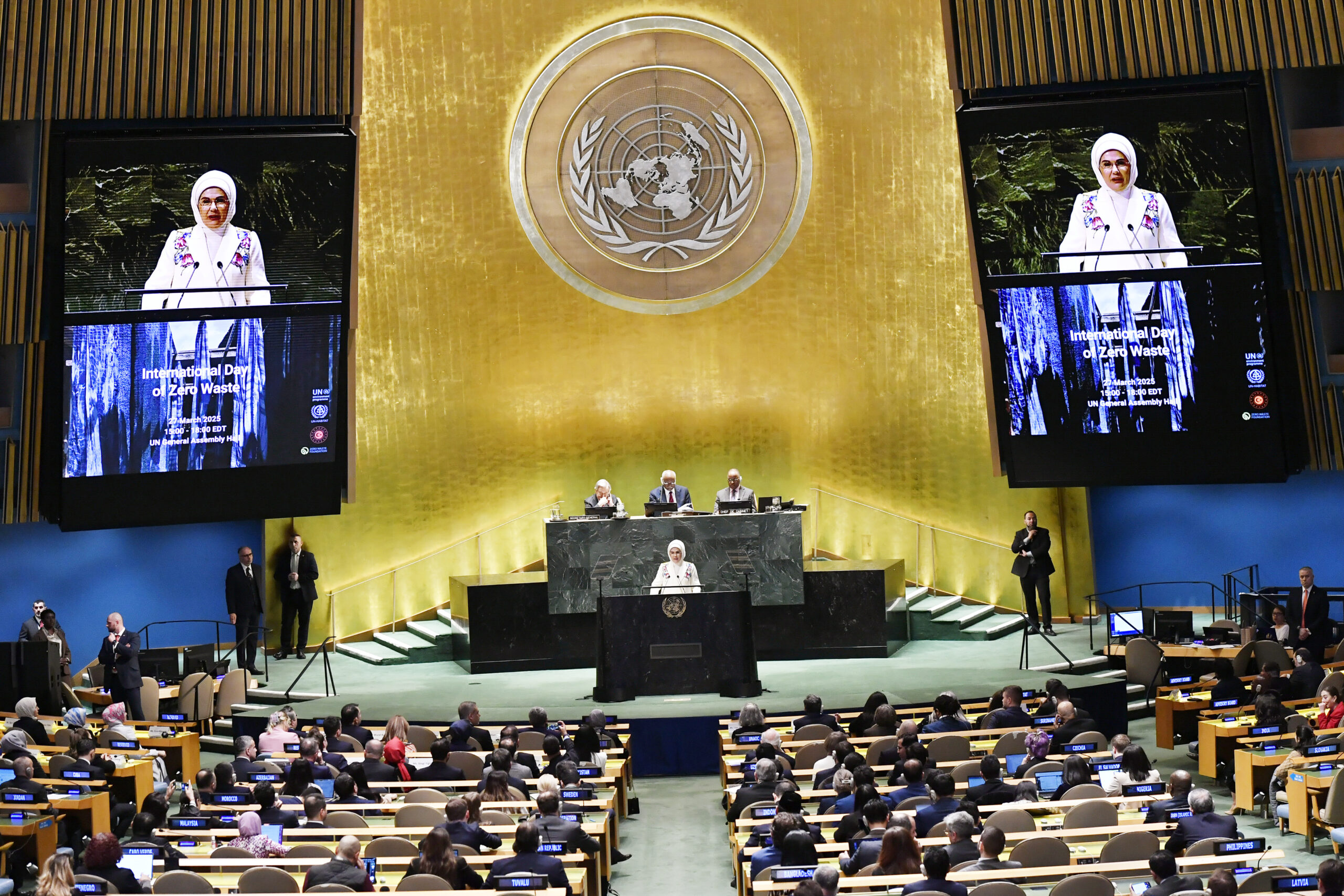 BM Genel Kurulunda Sıfır Atık Günü Etkinliği – Birlik Haber Ajansı