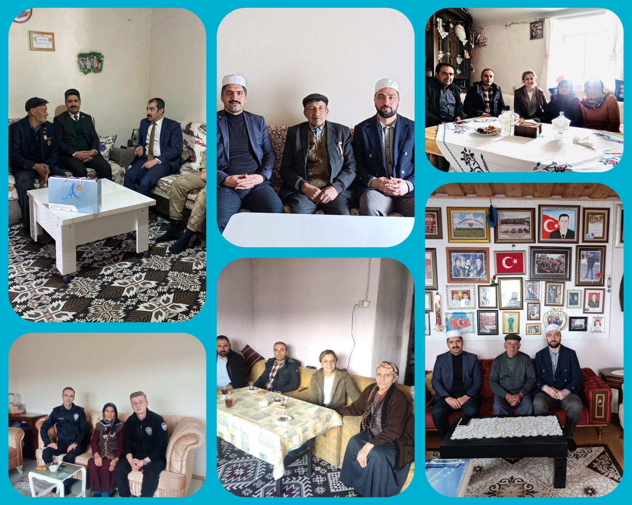 Kars’ta Ramazan Bayramı’nda da şehit ve gazi aileleri unutulmadı – Birlik Haber Ajansı