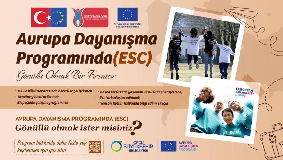 Ordu’dan gençlere ESC programı – Birlik Haber Ajansı
