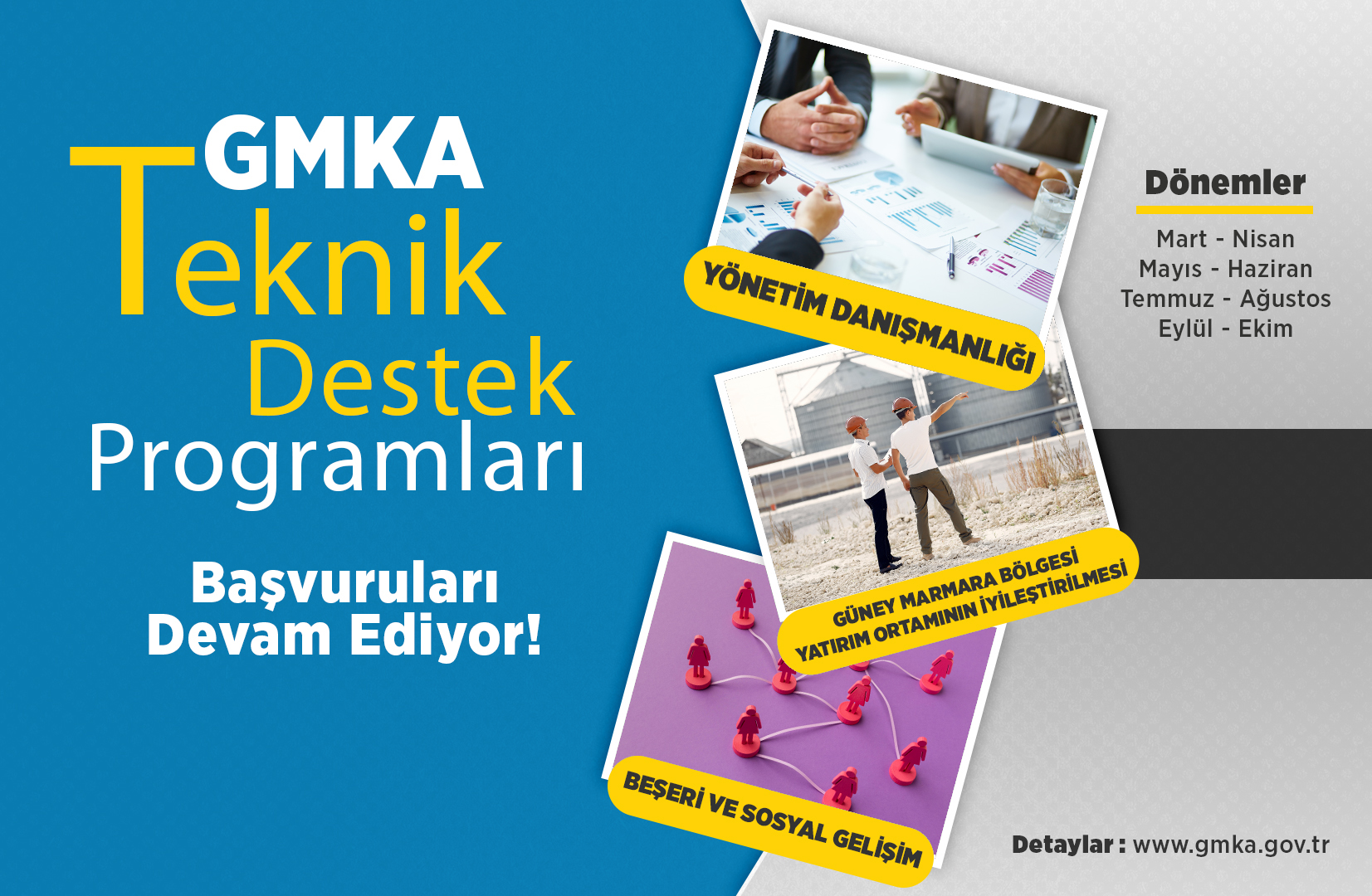 GMKA Teknik Destek Programları başvuruları devam ediyor – Birlik Haber Ajansı