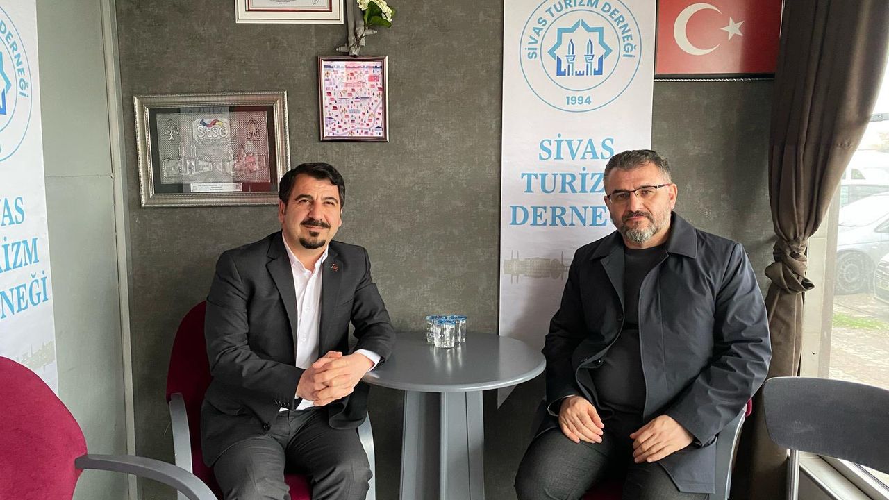 AK Parti Sivas İl Başkanlığı'ndan Sivas Turizm Derneğine ziyaret