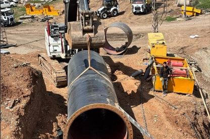 DSİ, Batman şehir merkezindeki sifon yapısını çelik boruya dönüştürdü – Birlik Haber Ajansı