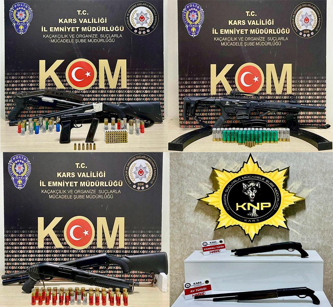 Kars’ta kaçak silah operasyonunda 7 kişi hakkında işlem yapıldı – Birlik Haber Ajansı