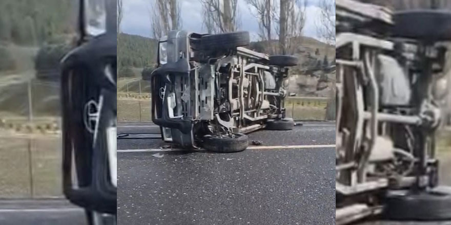 Sarıkamış’ta bir araç takla attı: 2 yaralı – Birlik Haber Ajansı