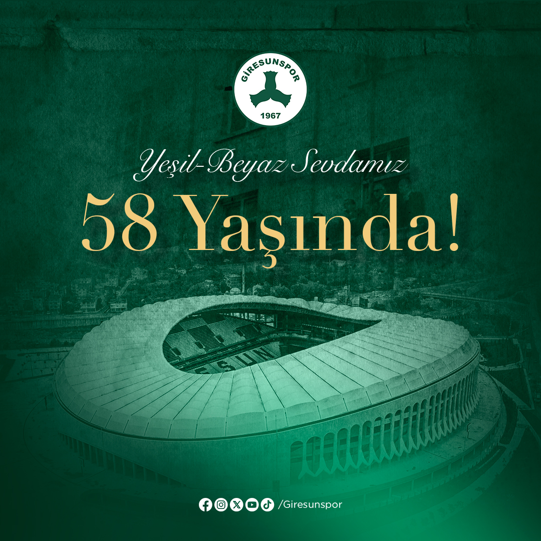 Giresunspor 58 yaşında – Birlik Haber Ajansı