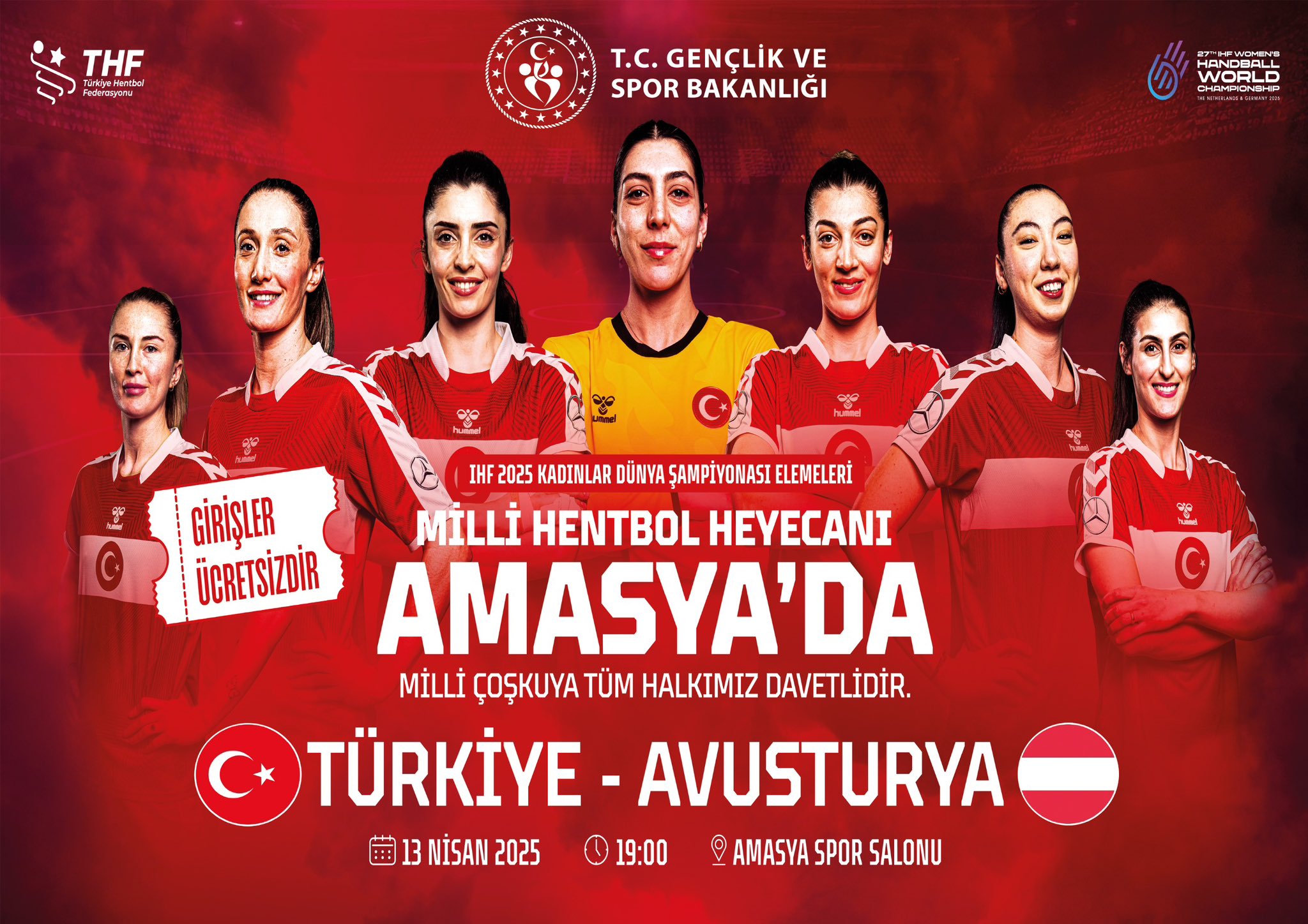 A Millî Kadın Hentbol Takımı, Dünya Şampiyonası yolunda Amasya’da! – Birlik Haber Ajansı