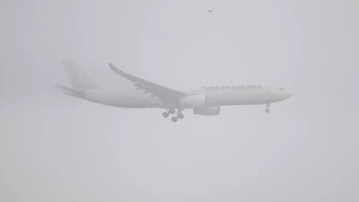 Karadeniz semalarında yoğun sis: Uçuşlar aksadı – Birlik Haber Ajansı